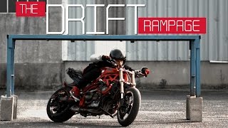 Motorcycle Gymkhana Romain Jeandrot  The Drift Rampage [upl. by Doowyah]