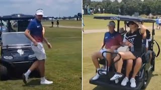 Ian Poulter unleashes at LIV Golf spectator in furious Xrated rant on course [upl. by Warga]