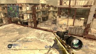 Call of Duty 4  Team Deathmatch on Backlot [upl. by Nalla]