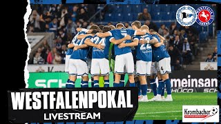 Krombacher Westfalenpokal Arminia Bielefeld gegen Westfalia Herne [upl. by Almat]