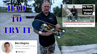 Deluxe Easy Rider Anti Hero Skateboard Part 1 New Trick Day 1 [upl. by Stig105]