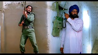 पाकिस्तान को ख़बरें पहुंचाता था  Akshaye Khann Sunny Deol ज़बरदस्त Bollywood सीन  Border Best Scenes [upl. by Enneles]