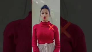 How To Style High Neck Sweater ✅l hack shortsfashion styleyoutubeshortssweaterstylehacks [upl. by Erehs]