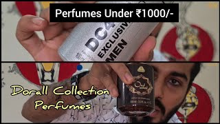 Dorall Collection  Malayalam Perfume Review of dorall Collection perfumes  Perfume under ₹1000 [upl. by Einaoj]