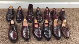 Burgundy or 8 Shell Cordovan shoe and boot comparison [upl. by Onia]