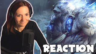 WITH MY ROAR I WAKE THE LAND  Arcane Fan Reacts to Volibear Voice Lines League of Legends [upl. by Gold]