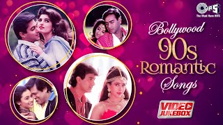 Bollywood 90s Romantic Songs  Best Of 90s Hit Hindi Songs Collection  Love Songs  Video Jukebox [upl. by Hanoj595]