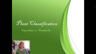 Vascular amp Nonvascular Plants [upl. by Ledua]