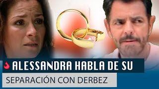 Alessandra rosaldo habla de su separación con Eugenio Derbez [upl. by Chev]