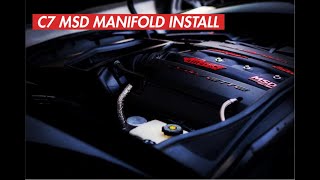 Corvette C7 MSD Atomic Intake Manifold Install [upl. by Frame965]