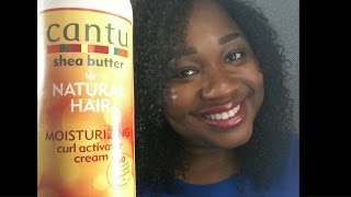 Cantu Curl Activator Cream Review [upl. by Lind]