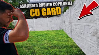 AȘA ARĂTA CASUTA COPILĂRIEI CU GARD ALB [upl. by Thun]