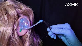 ASMR Deep Ear Cleaning  Unclogging Your Ears ⚗️👂🏻 [upl. by Zacarias]