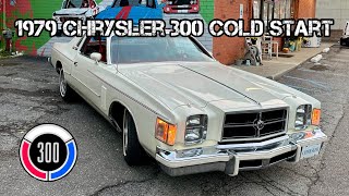 1979 Chrysler 300 Cold Start [upl. by Nahs627]