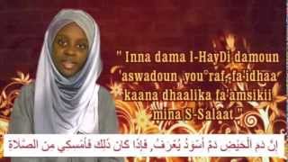 islam  Ce que la femme ne peut pas faire lors des menstrues [upl. by Aicened]