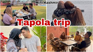 Tapola Mini Kashmir Trip With MeenazAslam  Do Din Bohot Enjoy Kiye 😍  Jalsrushti Resort [upl. by Ynatsyd]