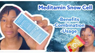 Meditamin Snow Cell Beauty Supplement  Lachel Vitamin C  New supplement combo  Phyto collagen [upl. by Einafit676]