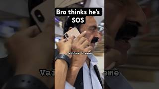 Bro thinks he’s SOS  blackball by SOS  seedhe maut diss track ytshorts shorts memes [upl. by Nananne806]