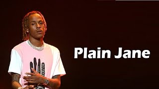 Rich The Kid amp Kanye West  Plain Jane Lyrics [upl. by Lsil]