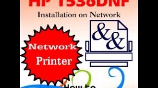 How to install HP 1536 DNF printer [upl. by Angy]