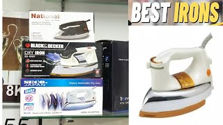 Best Dry Iron Price in Pakistan 2023  Seco  National  Black and Decker dryiron [upl. by Haggai593]