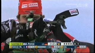 Biathlon Einzel der Männer in Ruhpolding 2011 [upl. by Crysta]