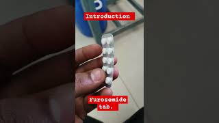 Furosemide tab introduction 👩‍⚕ medicine pharmacy medicaleducation doctor [upl. by Ymereg]