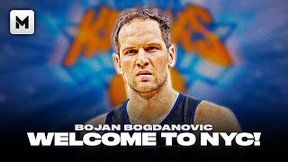 BOJAN BOGDANOVIC WELCOME TO THE KNICKS [upl. by Katheryn815]