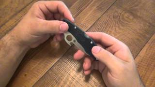 Knife Review  Spyderco Delica 4 Waved w Grey FRN [upl. by Michaeline]