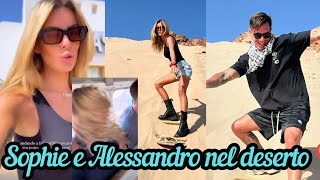 SOPHIE CODEGONI e ALESSANDRO BASCIANO nel deserto tra tende beduine dromedari e salti con la jeep 😁 [upl. by Bevash]