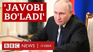 Янгиликлар Россия Путин энди Украинани нима қилади  жавобини айтди Rossiya Украина BBC Ozbek [upl. by Nickola951]