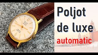 Poljot de luxe automatic Cal 2415 early 70s [upl. by Rexanna]