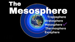 The Mesosphere  Layers of Earths Atmosphere [upl. by Ahsikam]