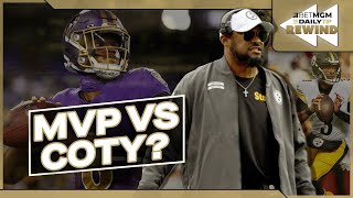 NFL Match Potential Award Winners MVP Hopeful Lamar Jackson faces Coach of the Year Mike Tomlin [upl. by Cia]