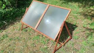 DIY Foldable Fresnel Lens For Solar Cooking [upl. by Wadsworth]