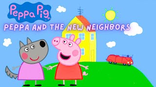 Peppa Pig and the New Neighbors  Read Aloud [upl. by Halliday]