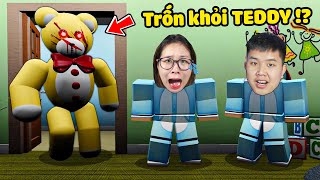 Trốn khỏi Gấu TEDDY bị ám cùng Team bqThanh và Ốc Trong Roblox Daycare [upl. by Arbuckle269]