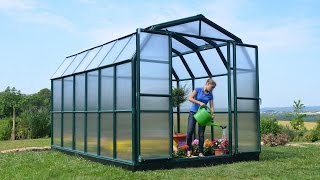 Rion Grand Gardener Twin Wall Greenhouse Introduction [upl. by Tennos]