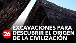 Investigadores chinos realizan excavaciones para descubrir el origen de la civilización [upl. by Ri256]