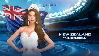 FRANKI RUSSELL  INTRODUCTION VIDEO  MISS COSMO NEW ZEALAND 2024 [upl. by Adaval]