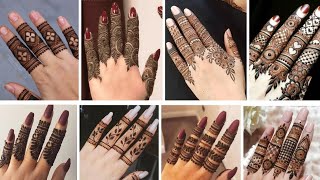 Eid Special Finger Mehndi Designs 2023Very Attractive And Decent Finger Henna Design [upl. by Eichman]