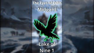 God of War Ragnarok  The Eyes of Odin  2948 Lake of Nine Midgard [upl. by Davida]