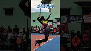 Anis Tectona spike tarkam volleyball [upl. by Fritze225]