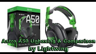 Astro A50 Unboxing amp Comparison Gen 1 amp Gen 3 [upl. by Tiffany]