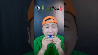 Makan Serba Hallowen🧟‍♂️ asmr mukbang makansesuaiemoji videomakan halloween [upl. by Adelbert]