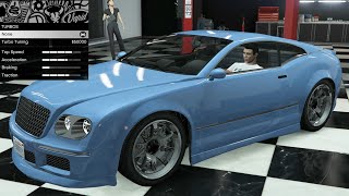 GTA 5  OG Vehicle Customization  Enus Cognoscenti Cabrio Bentley Continental GTC [upl. by Ethe]