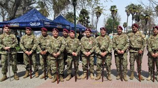 Himno de Chile  Parada Militar Quillota 2022 [upl. by Ntsuj]