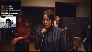 Billie Eilish – BIRDS OF A FEATHER Live Performance from Amazon Music’s Songline Reaction [upl. by Lorre578]