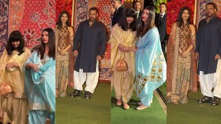 When Aishwarya Rai Bachchan Aaradhya Bachchan Salman Khan at Antilia to celebrate Ganesh Chaturthi [upl. by Etsirk4]