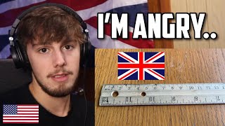 American Reacts to quotIs The Metric System Actually Betterquot [upl. by Eniretak]